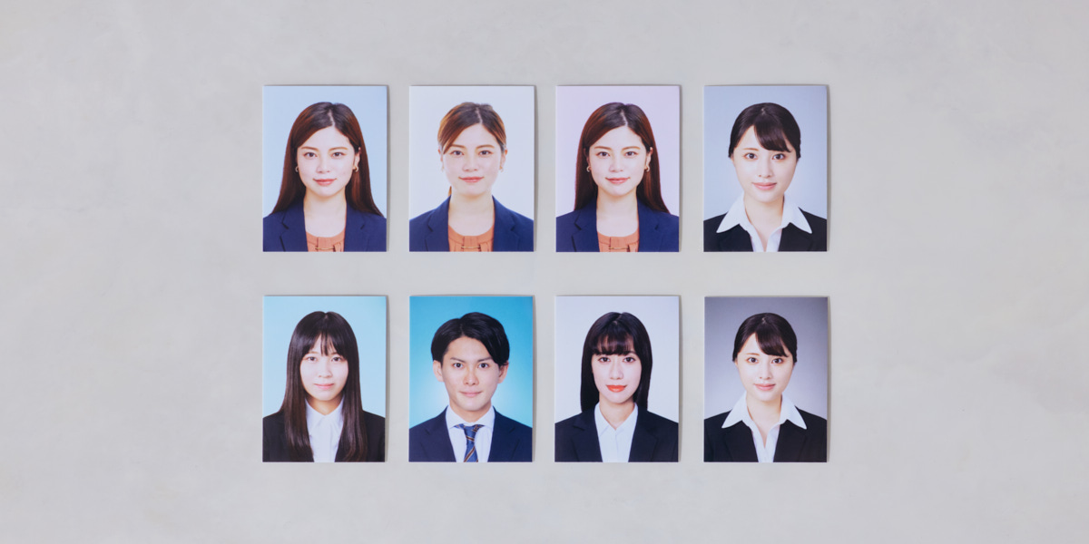 証明写真 メインビジュアル
